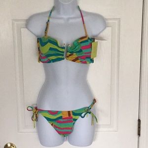 Two piece bikini by Raisins size medium